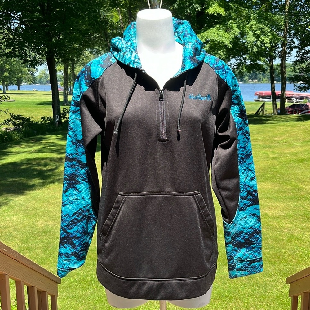 Huntworth 1/4 zip multi-color kids-L or woman-S